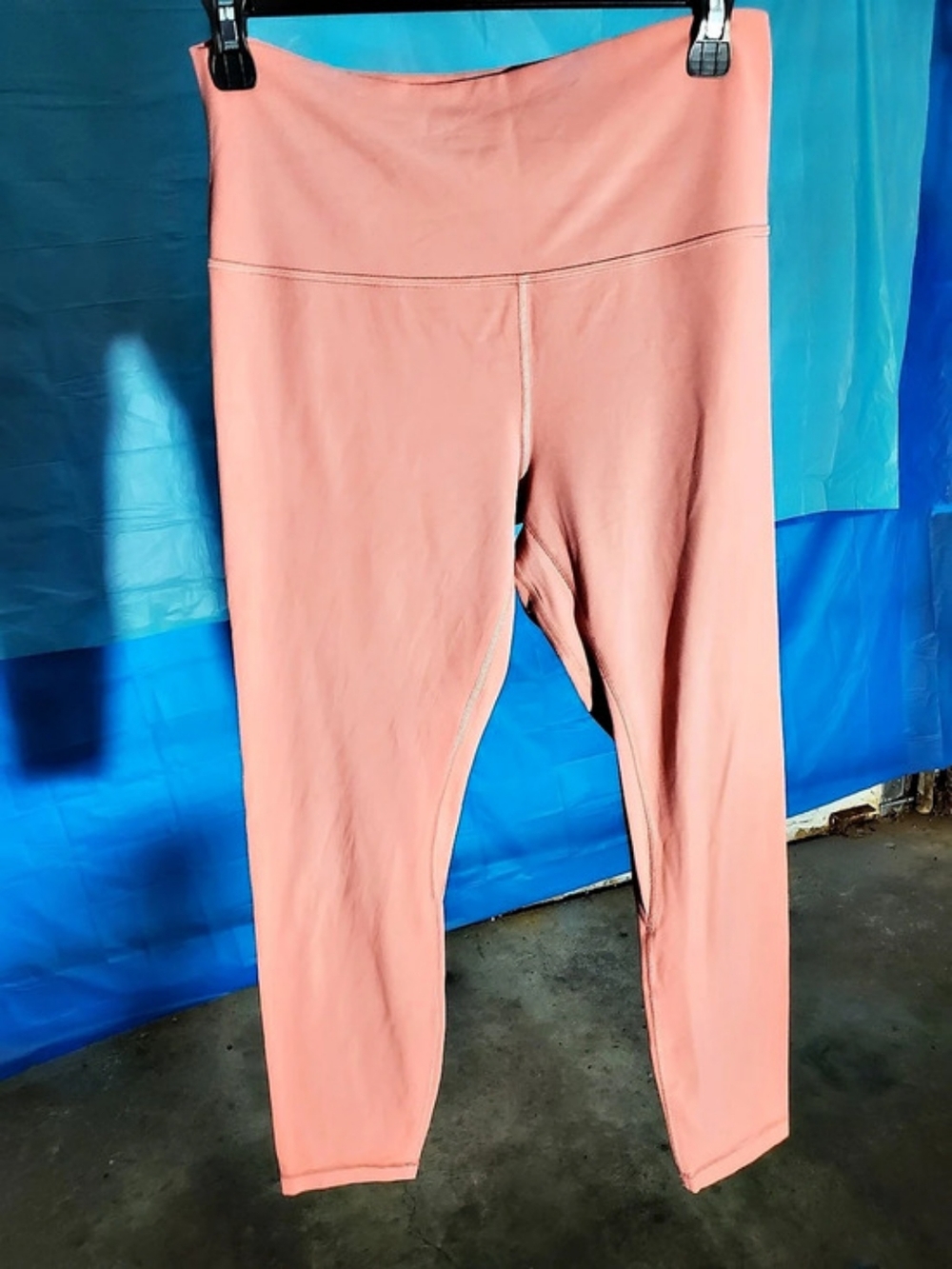lululemon Leggings Coral/peach Color Waist 10